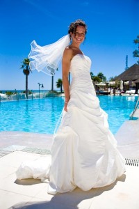 The Bride Rebecca - Wedding Puro Beach - Laguna Village