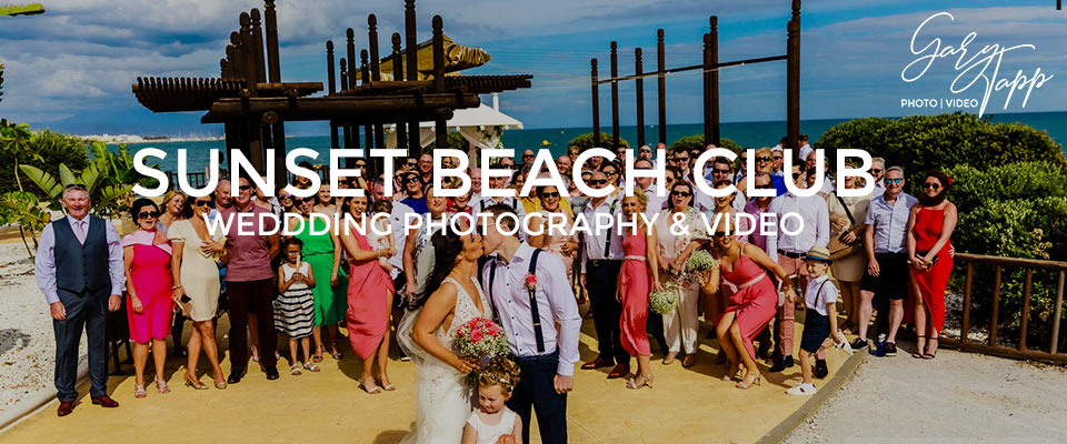Sunset Beach Club Wedding Photographer & Videographer